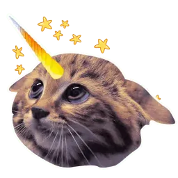✨ Котики-единороги @lennysticker sticker 3