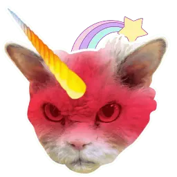 ✨ Котики-единороги @lennysticker sticker 4