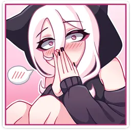 КатШи Котура Миурин Telegram sticker pack