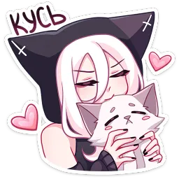 КатШи Котура Миурин sticker 2