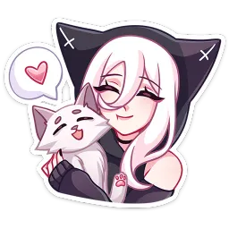 КатШи Котура Миурин sticker 3
