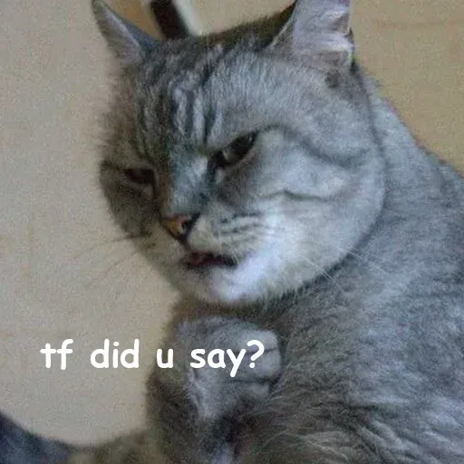 Not So Polite Cats sticker 7