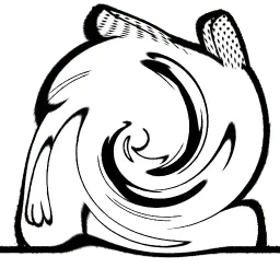 Catting cat sticker 2
