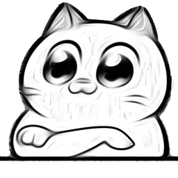 Catting cat sticker 12