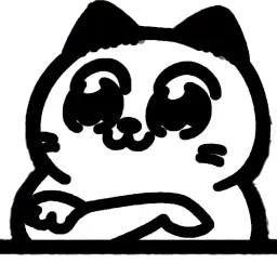 Catting cat sticker 4