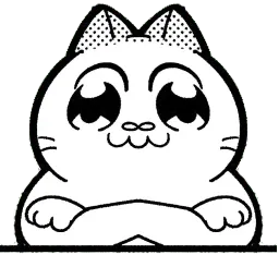 Catting cat sticker 6