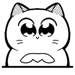 Catting cat sticker 7
