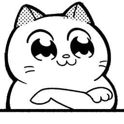 Catting cat sticker 10