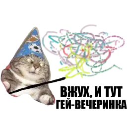 Кот вжух sticker 12