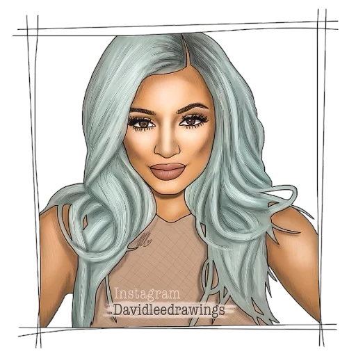 celebrities art sticker 2