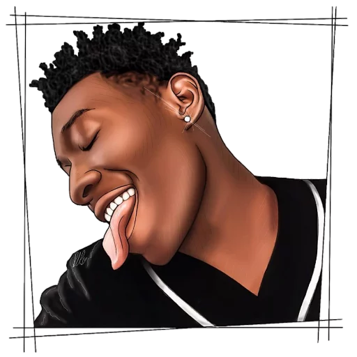 celebrities art sticker 7