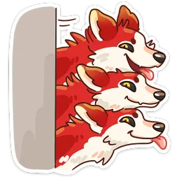 Цербер Анастасия Север Telegram sticker pack