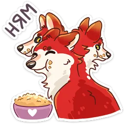 Цербер Анастасия Север sticker 2