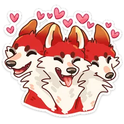 Цербер Анастасия Север sticker 9
