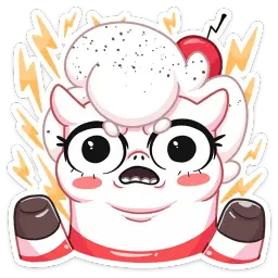 Вишнёвое Мороженко sticker 9