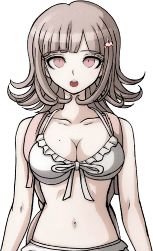 Chiaki Nanami-Swimsuit @BigRedRidingHood sticker 2