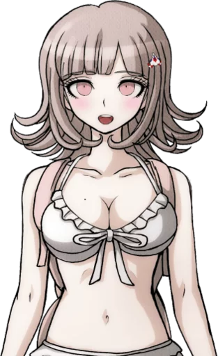 Chiaki Nanami-Swimsuit @BigRedRidingHood sticker 3