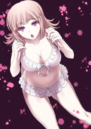 Chiaki Nanami-Swimsuit @BigRedRidingHood sticker 6