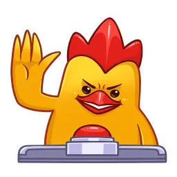 Цыплята Бургер Кинг sticker 9