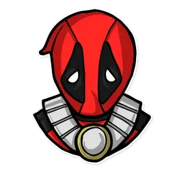 Deadpool sticker 3