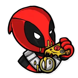 Deadpool sticker 4