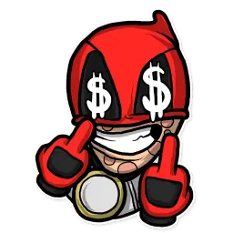 Deadpool sticker 5