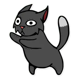 Котики sticker 2