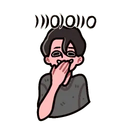 Гей (чорнявий) sticker 11