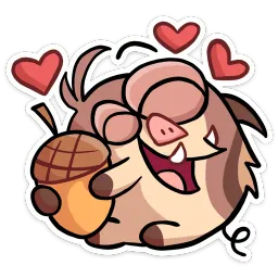 Чпоньк Ирина Брэдкэт Telegram sticker pack