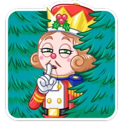 Щелкунчик sticker 10