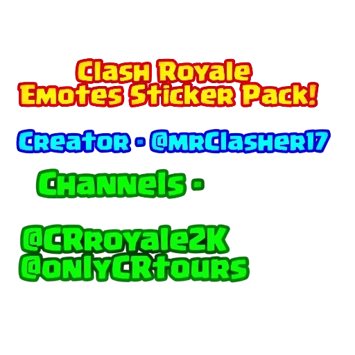 Clash Royale Emotes by RafQ sticker 92