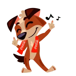 Футбол с Coca-Cola sticker 10