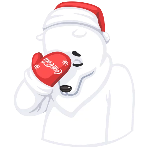 Coca-Cola New Year sticker 6