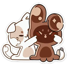 Сливкис и Кофик Алсу Пейчай sticker 11