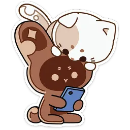 Сливкис и Кофик Алсу Пейчай sticker 12
