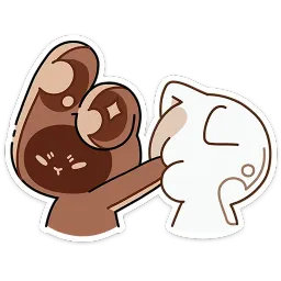 Сливкис и Кофик Алсу Пейчай sticker 5
