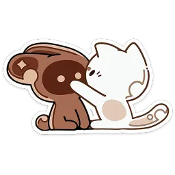 Сливкис и Кофик Алсу Пейчай sticker 6