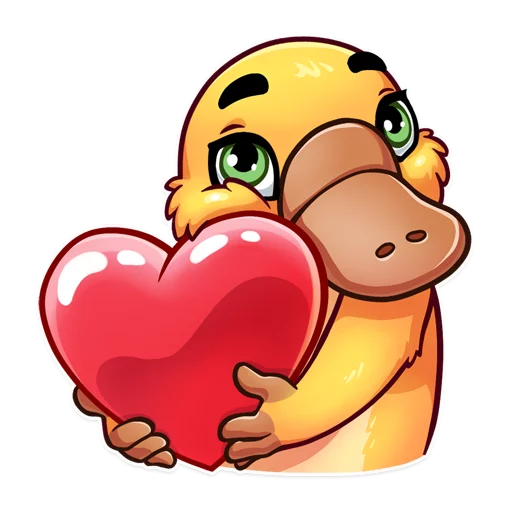 Cooper the Platypus sticker 2