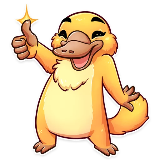 Cooper the Platypus sticker 3