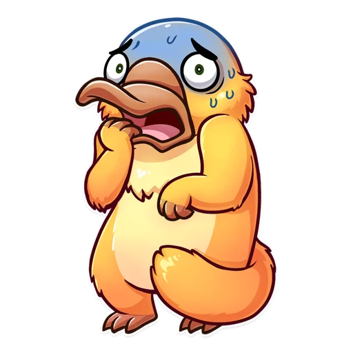 Cooper the Platypus sticker 4