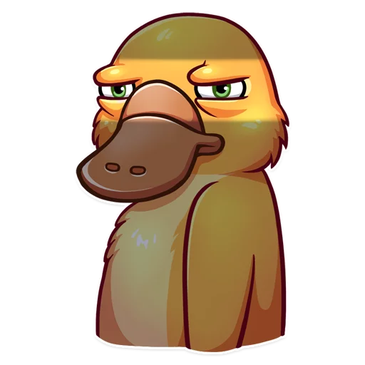 Cooper the Platypus sticker 6