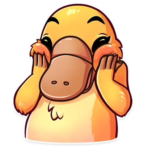 Cooper the Platypus sticker 7