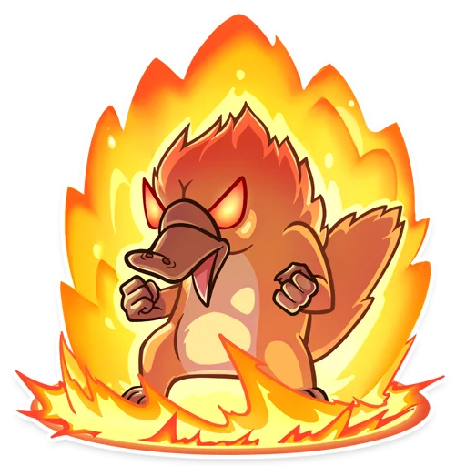 Cooper the Platypus sticker 10