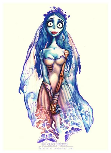 corpse bride sticker 3