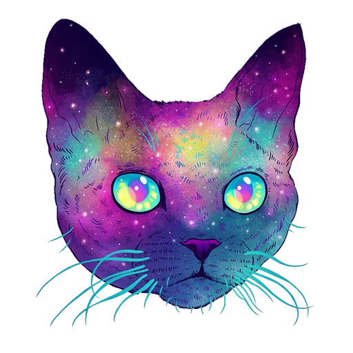 Cosmic Cats sticker 3