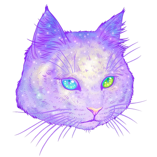 Cosmic Cats sticker 4