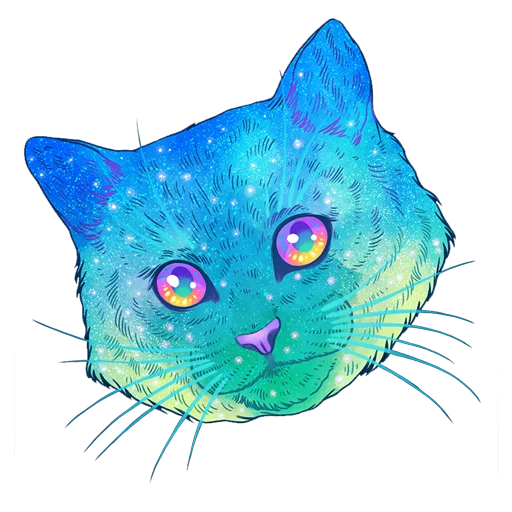 Cosmic Cats sticker 5