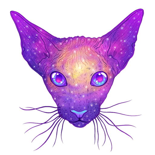 Cosmic Cats sticker 6