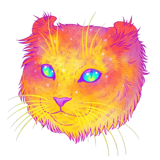 Cosmic Cats sticker 7