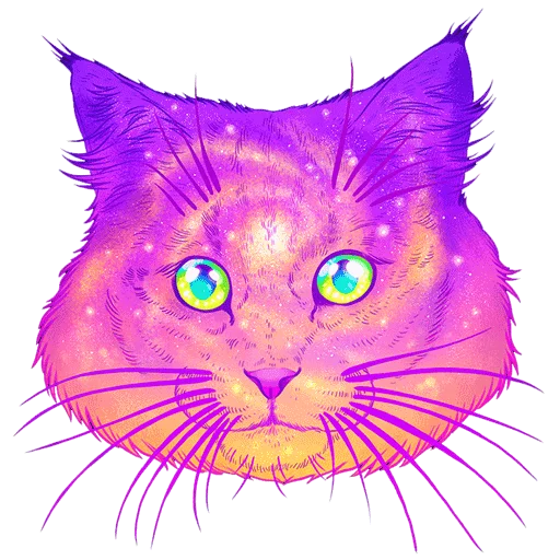 Cosmic Cats sticker 8